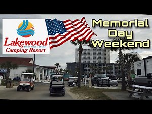 Lakewood Campground Memorial Day Weekend Driving Tour - Myrtle Beach