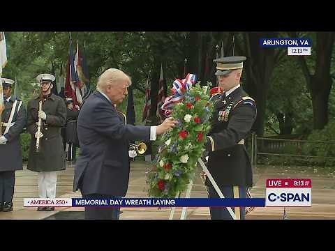 America 250: Memorial Day Observance at Arlington National Cemetery