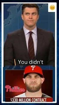 Colin Jost's Funny Commentry #funny #snl #Shorts