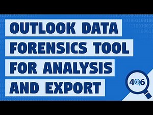 Outlook Forensics Wizard – Analyse, Examine & Export Outlook Data