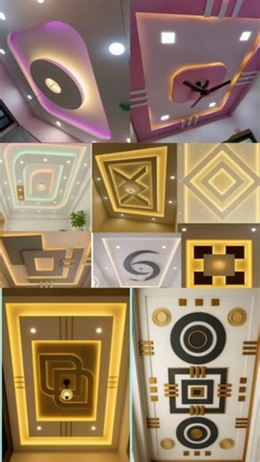 Gypsum & POP False Ceiling Designs 2025 | Modern Stylish False Ceiling Ideas for Home & Hall