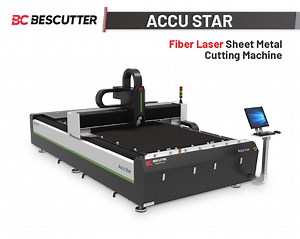 ACCU STAR 5' x10' | 1500-2000W | Fiber Laser Metal Sheet Cutting Machine