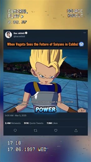 When Vegeta Sees The Future Of Saiyans In Cabba!🥶 #sparkingzero #crashout #knockout