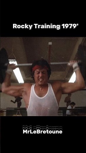 Training for Rocky - Sylvester Stallone 🔥