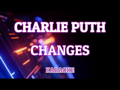 Charlie Puth - Changes (Karaoke)