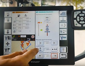 Fendt VarioGuide Contour Assistant: Kontursegmente