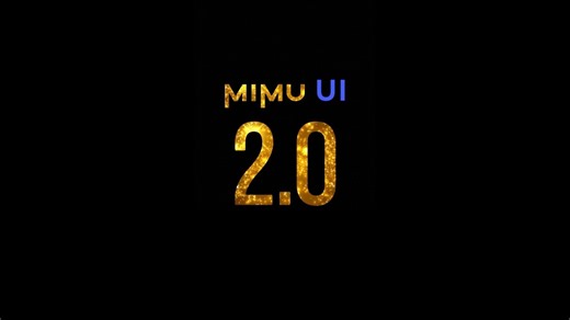 MIMU UI 2.0正式开放，快来围观