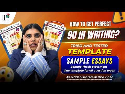How to Get a Perfect 90 in PTE Writing | Tried & Tested Essay Template 2026 🇦🇺