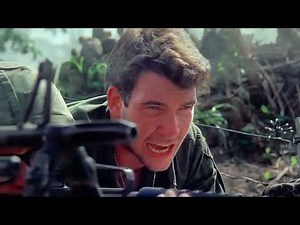 Hamburger Hill (1987) clip- Enemy Artillery Fire