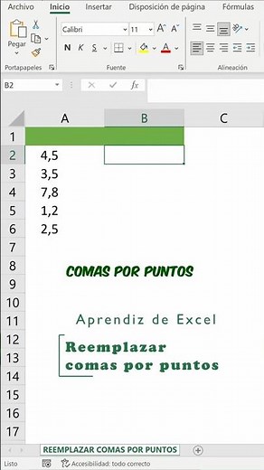 How to replace commas with periods. Decimal and thousands separators. Excel tips