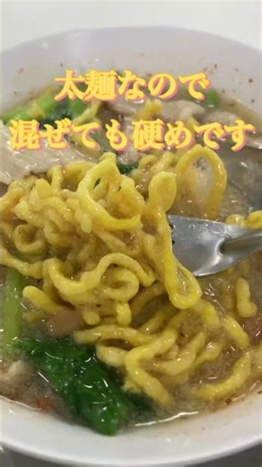 【🇹🇭社蓄メシ】あんかけそばラートナー 揚げそばと熱々の餡が冬にぴったり