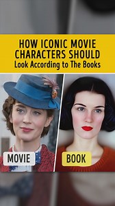 659K views · 1.7K reactions | How iconic movie characters should look according to the books: | SatisFact | Facebook