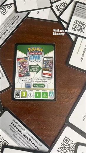 Free unused QR codes #pokemon #freefire #newtaglol