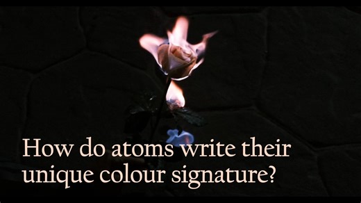 Flame Test: How do atoms write their unique colour signature?