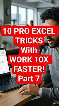 10 Excel Tricks That Make You Look Like a Pro! 🔥 #learnig #spreadsheets #vlookup #leetspeak