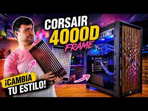 The MOST customizable case I've ever tried 😳 Corsair 4000D FRAME