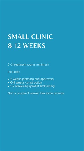 A medical fit-out is not “a couple of weeks”. Planning properly is how clinics open on time | Q Building Group