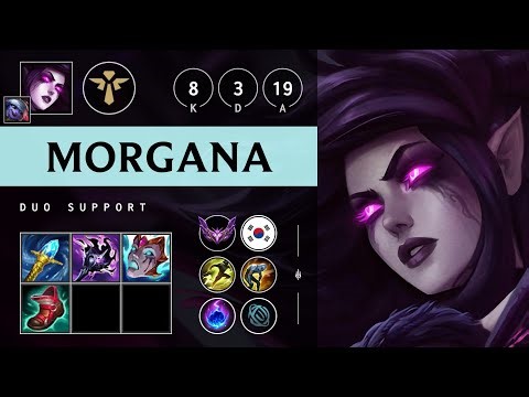 Morgana Support vs Pyke - KR Master Patch 25.16