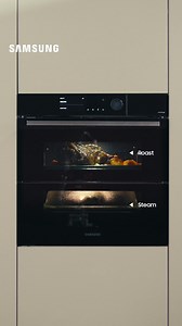Roast and steam at the same time with Samsung Smart Ovens for faster, easier family meals. | Samsung