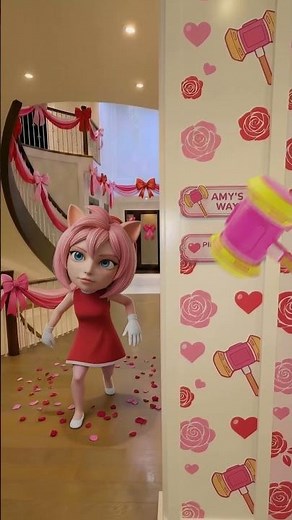 Amy Rose 🌹🌹 Does the Robot Trend 🤯