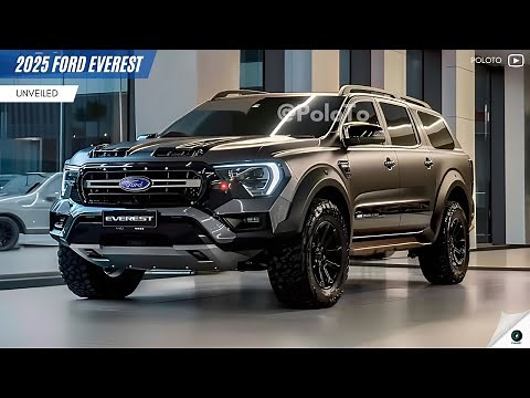 2025 Ford Everest Unveiled - a bigger, tougher and stronger vehicle!
