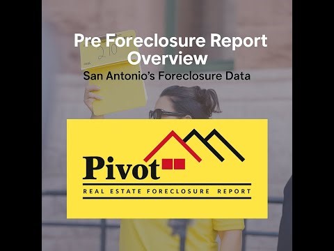 San Antonio's Foreclosure Data | PreForeclosure Report Overview