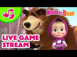 Masha and the Bear 2026 🕹️🎮 Live Game Stream 🦈🎵 Best Episodes and Nursery Rhymes Collection 🎬
