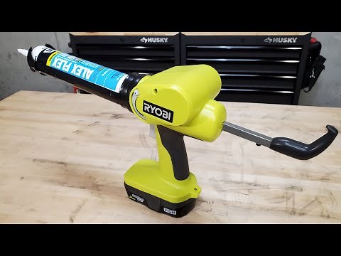 Ryobi 18V One+ Cordless Caulk and Adhesive Gun Review