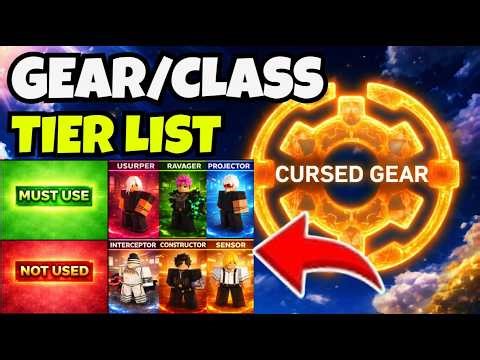 CURSED GEAR TIER LIST (RANKING ALL BEST GEARS/CLASSES) | ROBLOX CURSED GEAR
