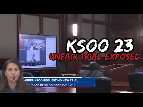 KSOO MURDER TRIAL EXPOSED STATE LAWYERS AND JUDGE USED NEW EVIDENCE!