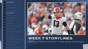 College football rankings: Georgia is No. 1 after Alabama's loss