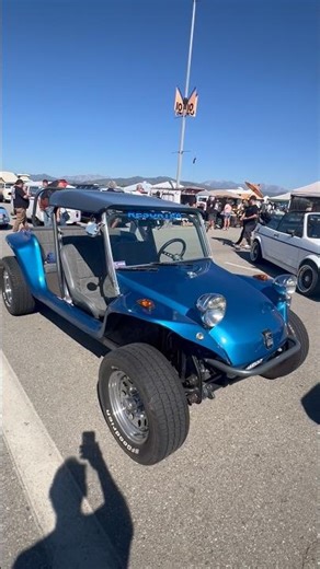 sweet VW manx dune buggy action at pomona awap meet #vw #buggy #dunebuggy #manx