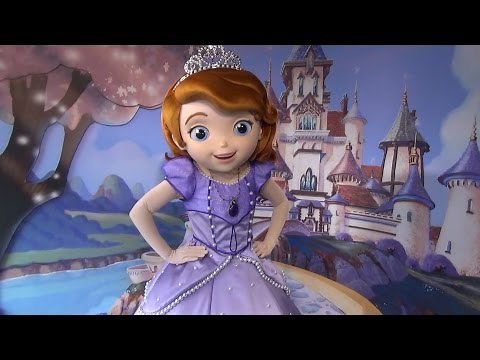Meeting Sofia the First at Disney's Hollywood Studios w/ Disney Junior Background, Walt Disney World