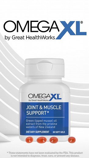 Don’t let occasional joint pain from aging or overuse get in the way🙅‍♂️ Get back out there! Reach new heights with OmegaXL: ✅ Supports joint mobility and muscle recovery* ✅ Supported by 35 years of clinical research ✅ Over 18,000 5-Star Reviews Feel the change! * These statements have not been evaluated by the FDA. This product is not intended to diagnose, treat, cure, or prevent any disease. #jointhealth #jointsupport #jointsupplements #omegaxl