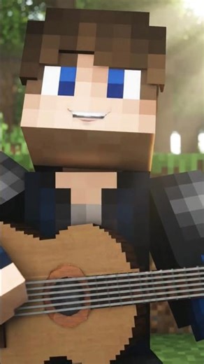 🎸 Ultra Realistic Minecraft Guitar Scene | RTX Lighting ⚡ | Cinematic 8K Render 🎮