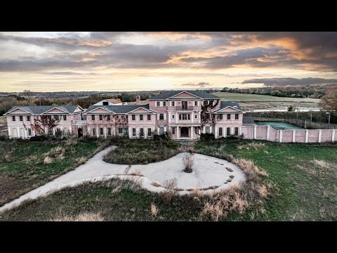 ABANDONED Texas Mega Mansion on 44 Acres | 2 Pools, Tennis Court & Movie Theater