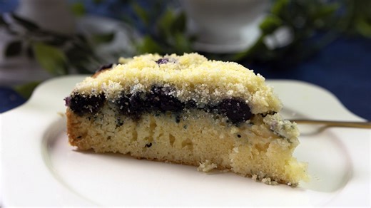 Borůvkový drobenkový koláč šup-šup je rychlý a chuťově geniální | Toprecepty | Stream