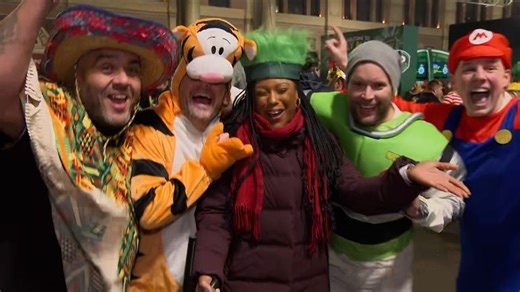 Sky News spoke to excited fans at Alexandra Palace