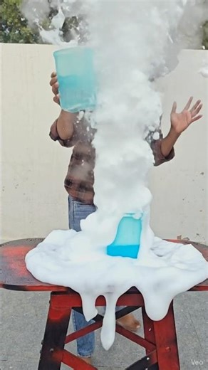 Elephant's toothpaste #experiment #festiveblast #reels #shorts #crazy
