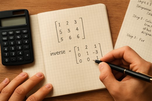 Inverse d'une matrice triangulaire : conditions, méthodes de calcul et propriétés - Calculatrice Scientifique