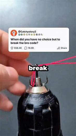 When did you have no choice but to break the bro code?