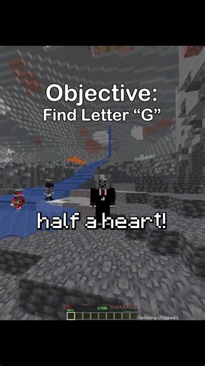 Minecraft Find The Letter Manhunt