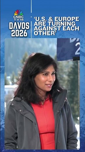 DAVOS 2026: 'US & Europe Turning Against Each Other' | Gita Gopinath at Davos | N18G