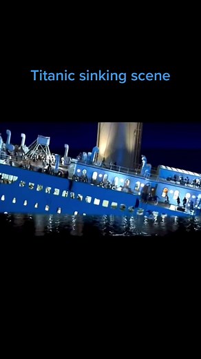 #Titanic sinking #scene #movie | titanic