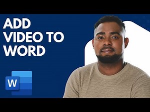 How to Insert a Video in Microsoft Word (Quick & Easy Step-by-Step Tutorial!)