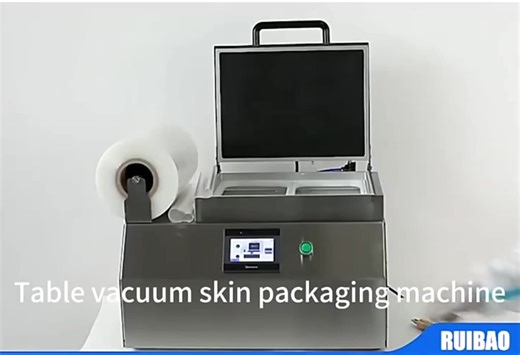 CE Small Manual Packaging Sealer Tray Sealing Machine Food Plastic Containers Vacuum Skin Packing Machine