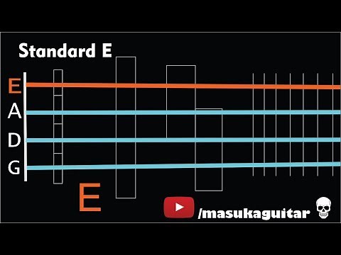 【BASS TUNER】[ E Standard ] (E A D G)