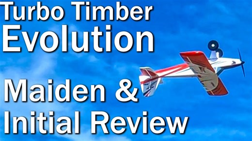 E-flite Turbo Timber Evolution Maiden