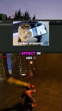 How to add controller rumble in unreal engine #unrealengine #ue5 #indiegamedeveloper #tutorial