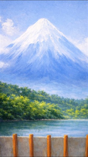 Easy Mountain Painting for Beginners